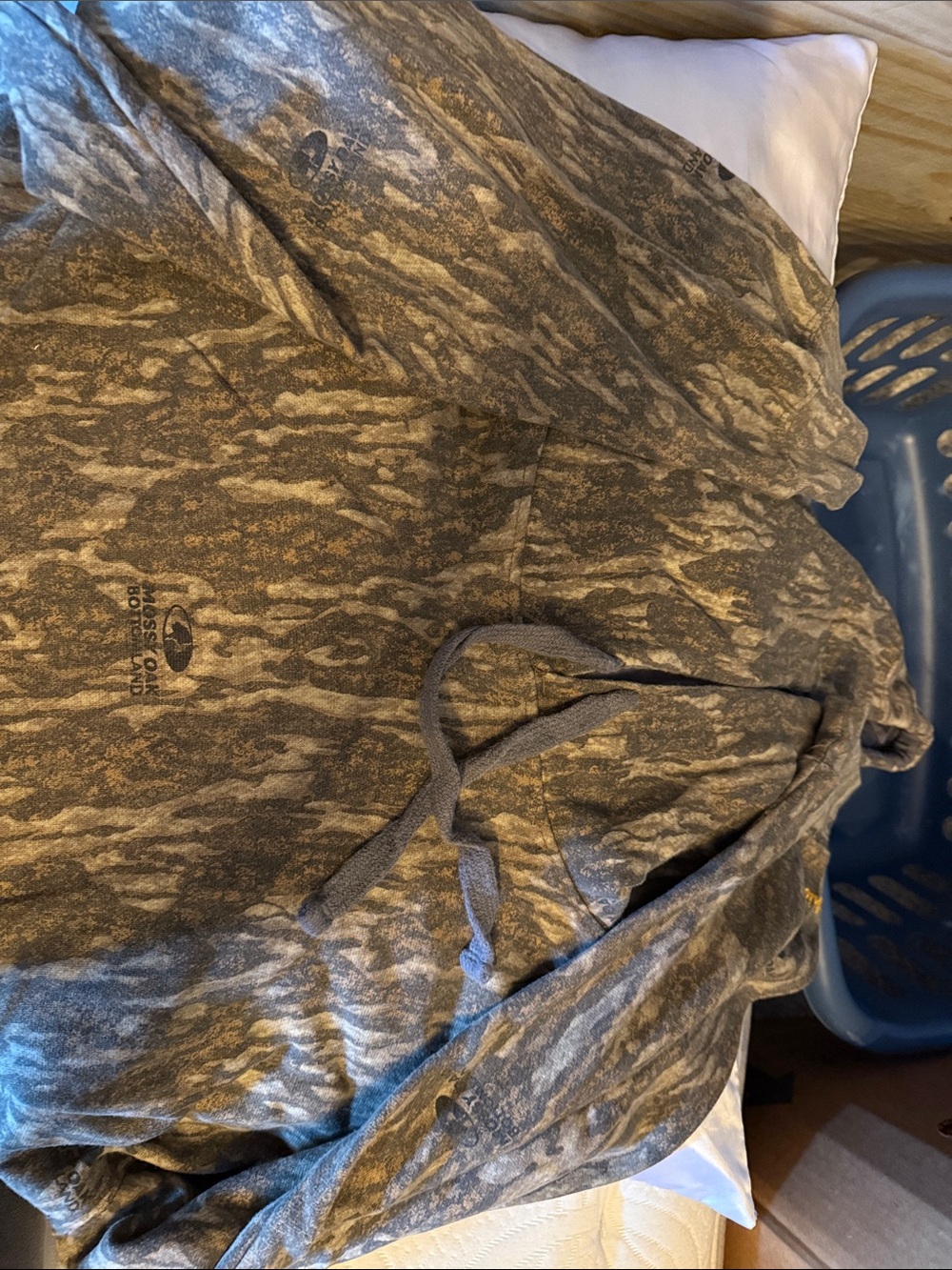 Mossy Oak Olive Green and Brown Camouflage Hoodie